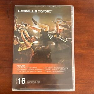 Les Mills CORE/CX WORX 16 full kit